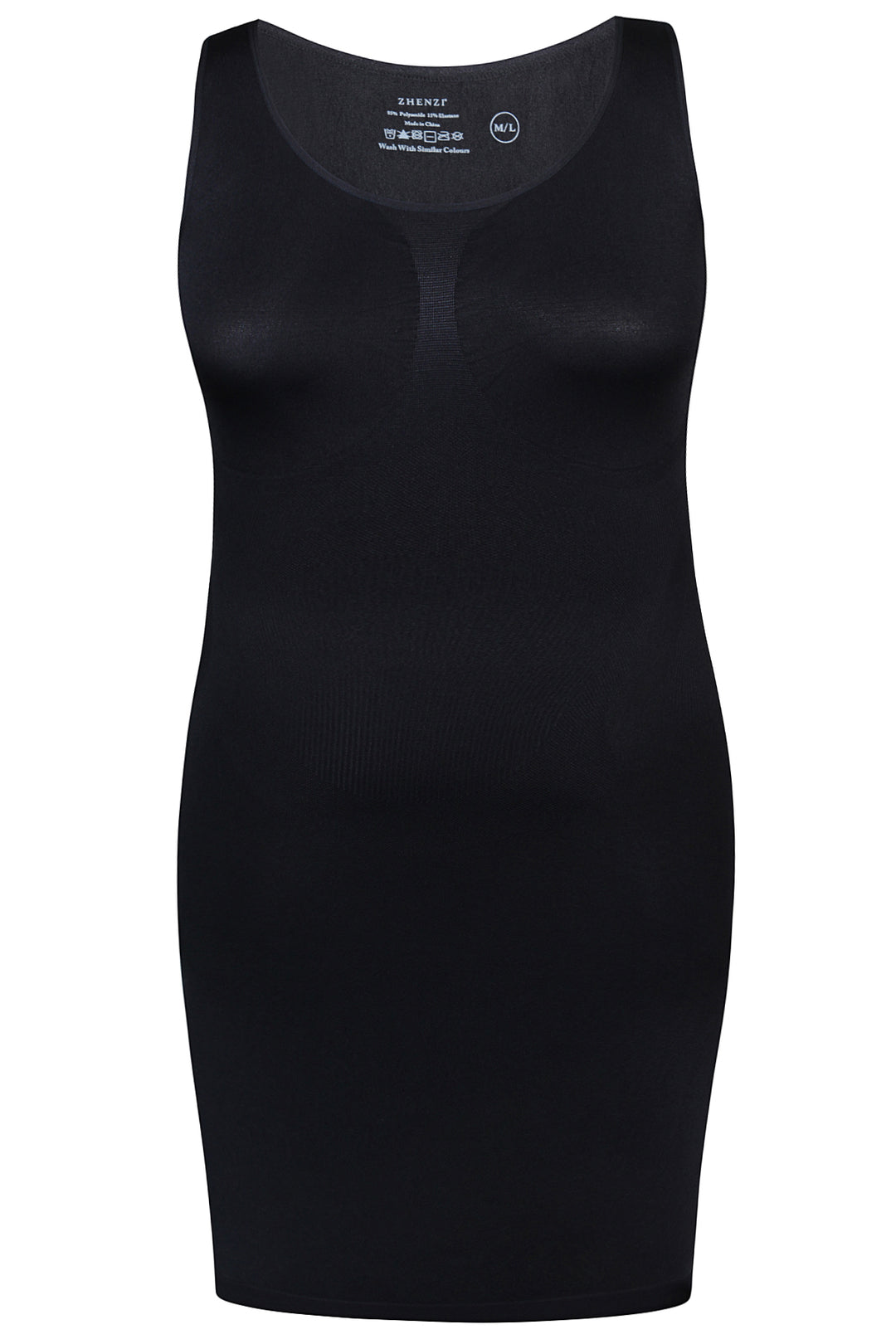 ZH - Shape 02 - Long top - Black