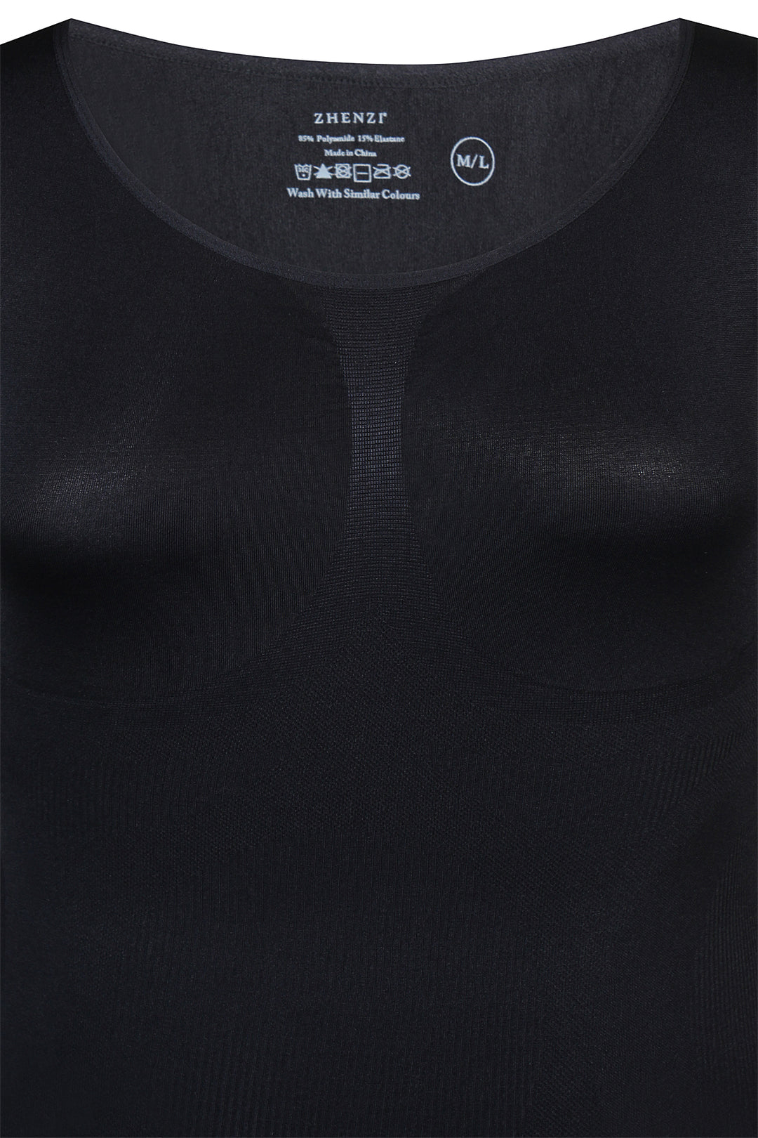 ZH - Shape 02 - Long top - Black