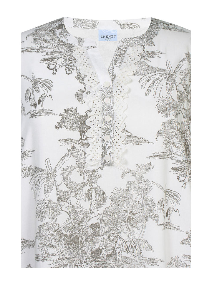 ZH - Ivory 1370 - Dress - Green