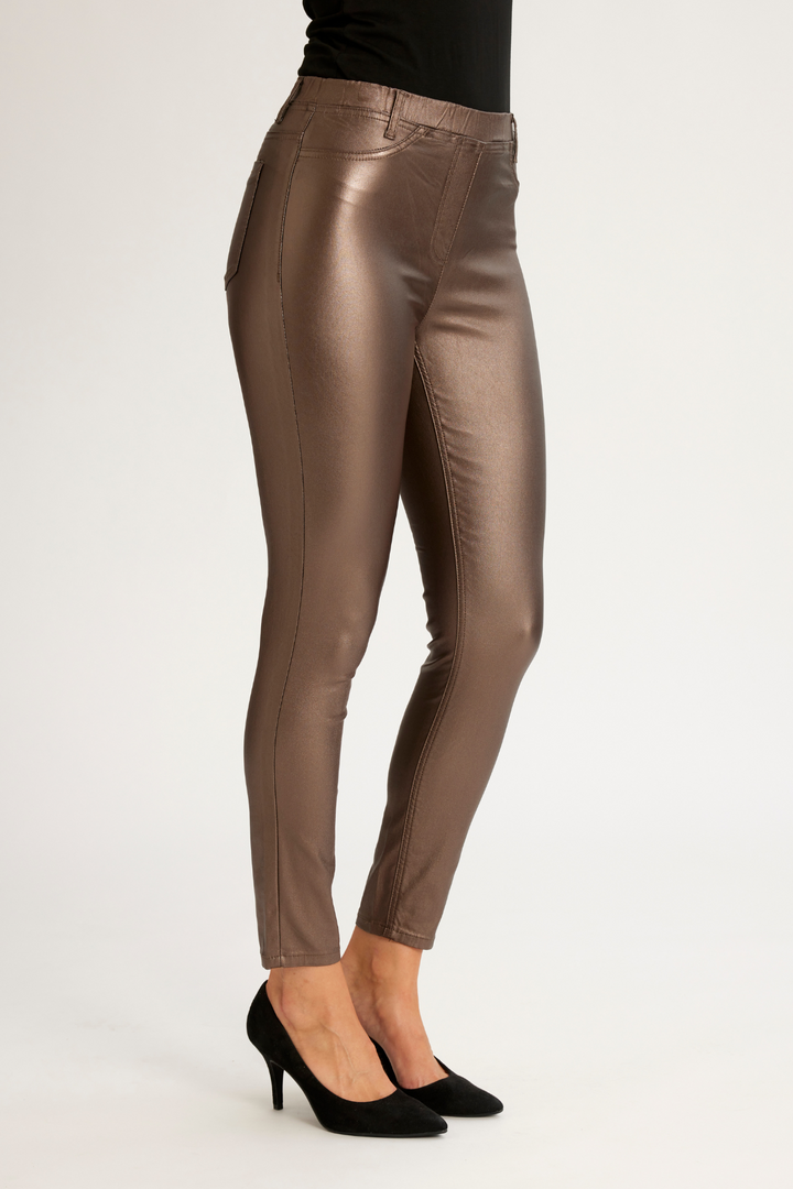 Dixie 326 - Coated legging - Brown