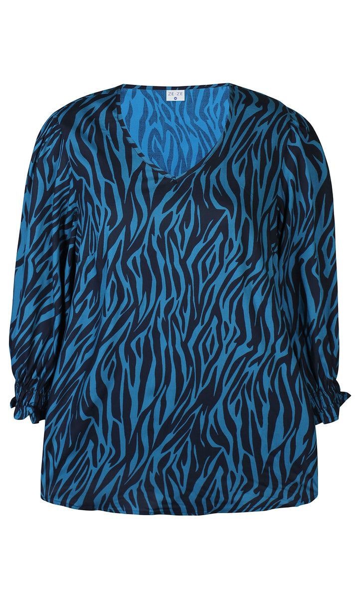 ZE - Rita 328 - Blouse - Blue