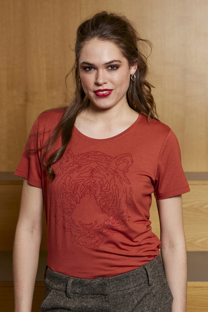 ZE - Ramona 376 - T-shirt - Red