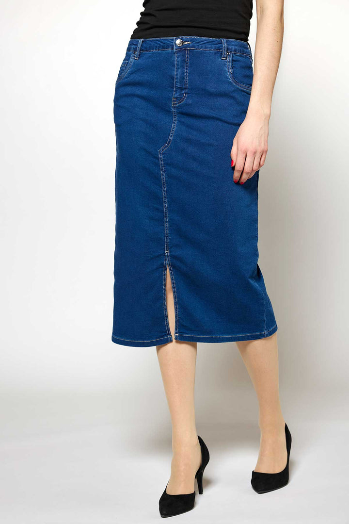 Leah 398 - Skirt - Blue