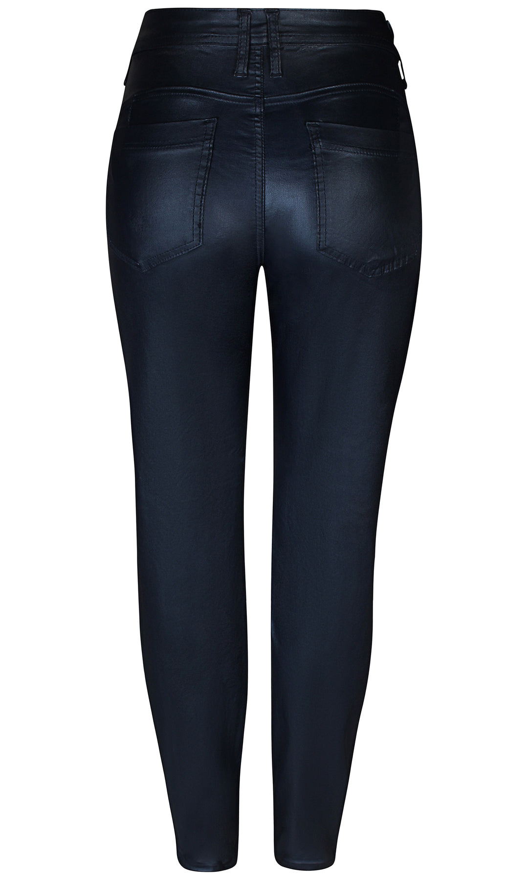 ZE - Shape 1 - Coated pants - Blue – Kompagniet af 1991