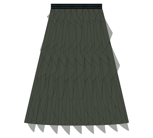 ZE - Nutcracker 538 - Skirt - Green