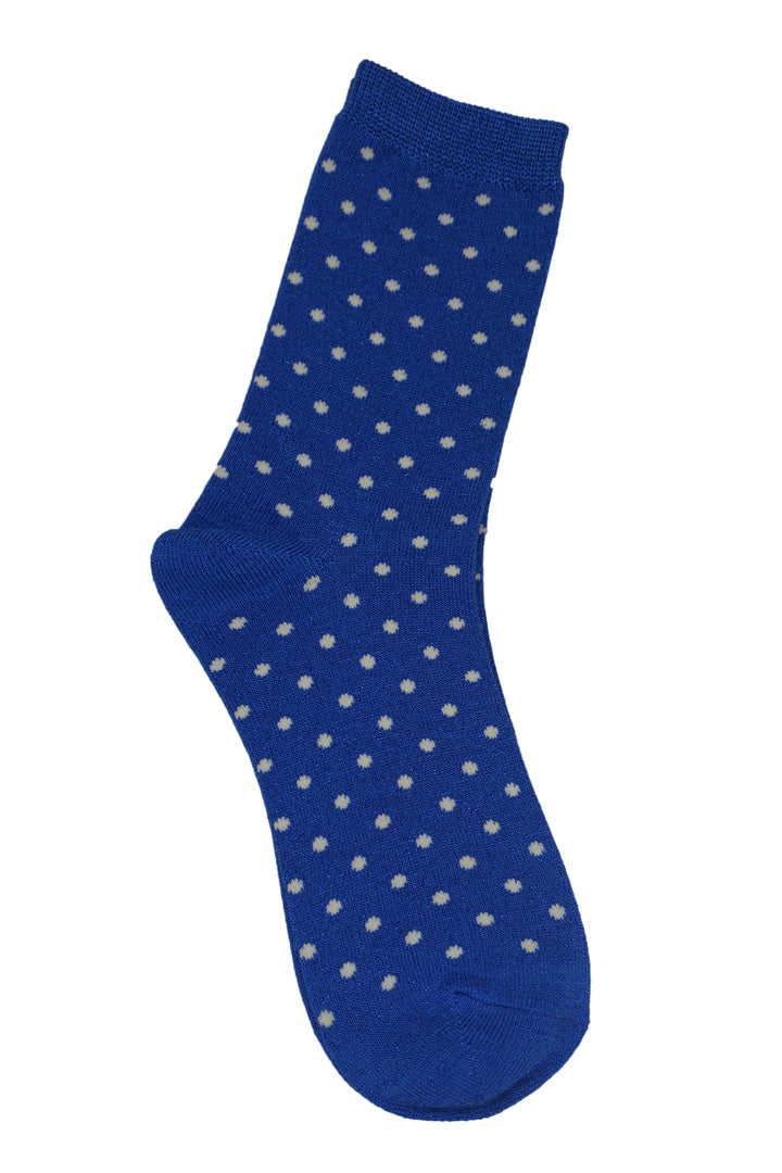 Socks 540 - Socks w. Dots - Blue