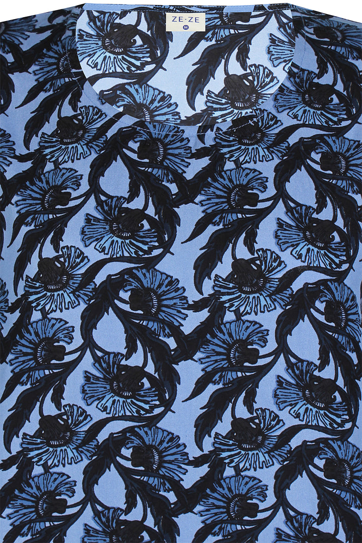 ZE - Relly 610 - Blouse - Blue
