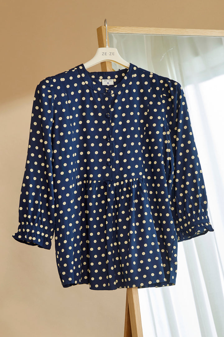 Dottie 638 - Blouse - Blue