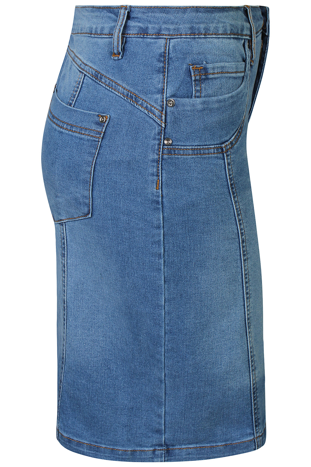ZE - Lance 667 - Skirt with built in shorts - Blue