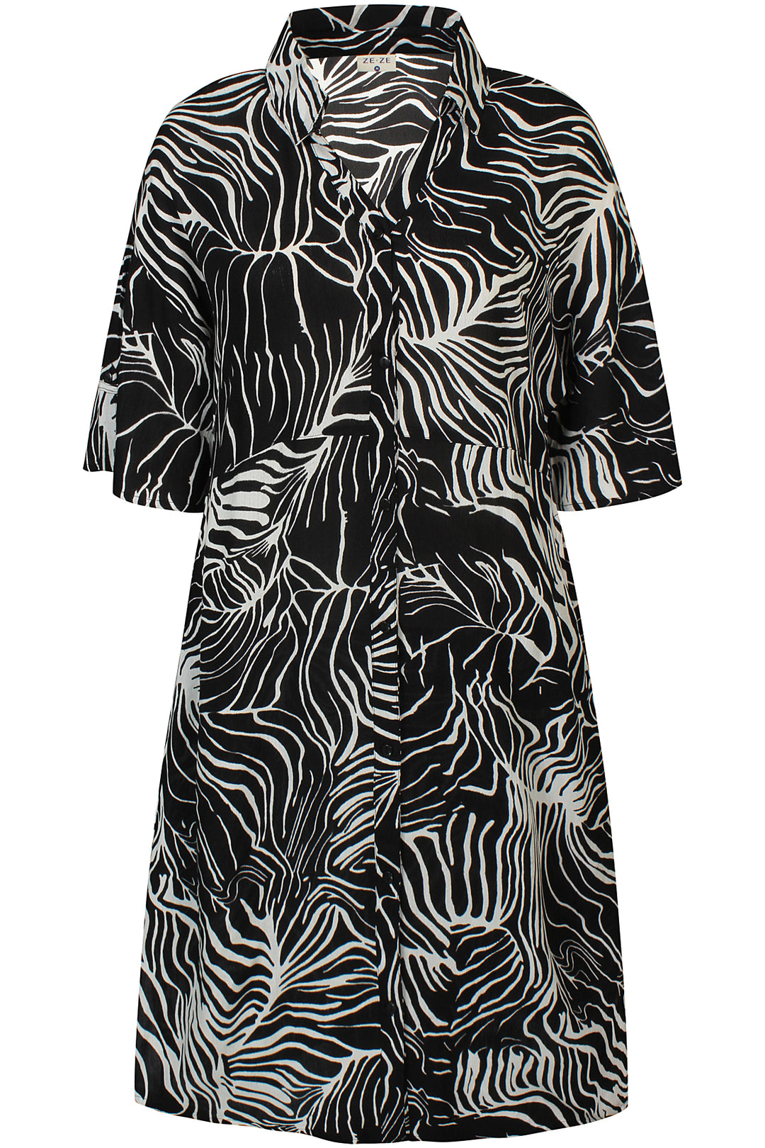 ZE - Leafy 677 - Dress - Black