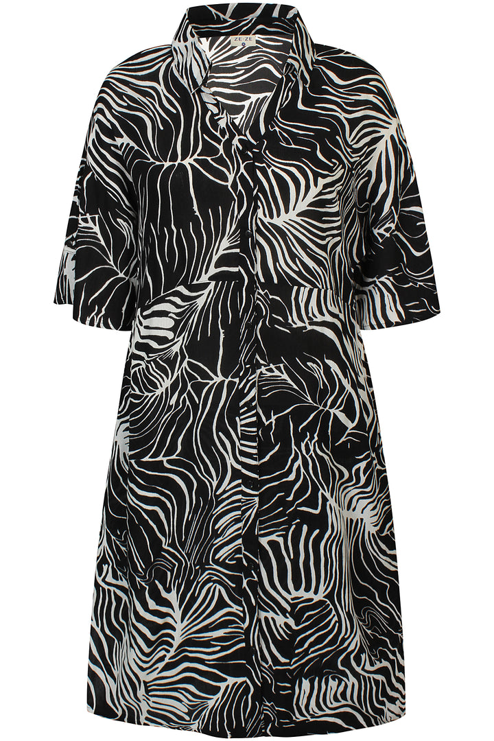 ZE - Leafy 677 - Dress - Black