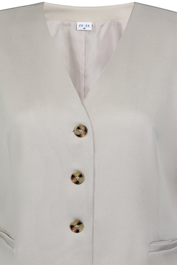 ZE - Leona 679 - Waistcoat - Sand