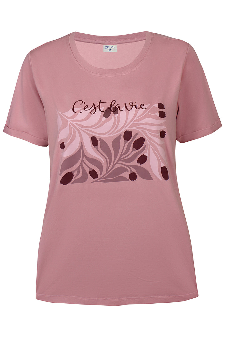ZE - Kamelia 722 - T-shirt - Rose