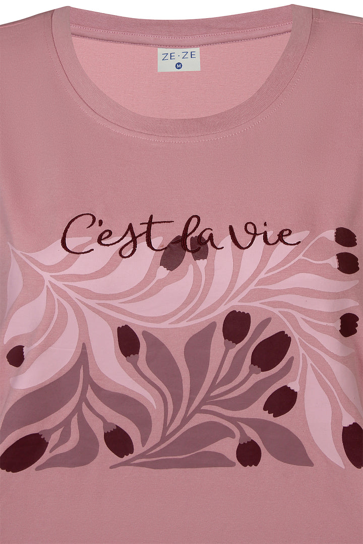 ZE - Kamelia 722 - T-shirt - Rose