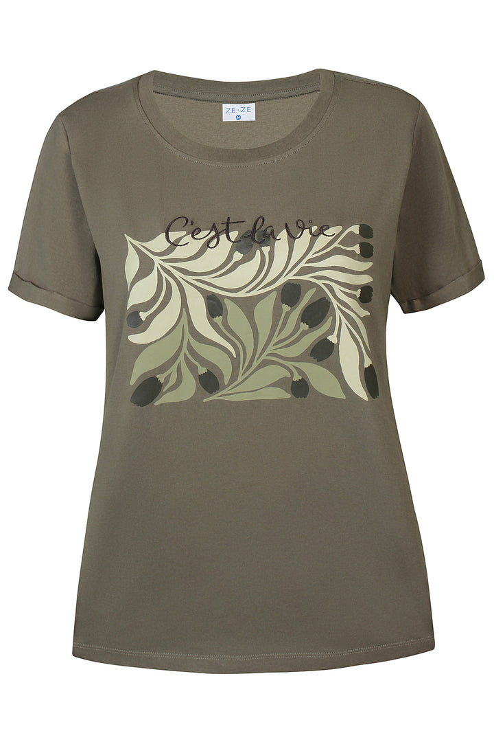 ZE - Kamelia 722 - T-shirt - Green