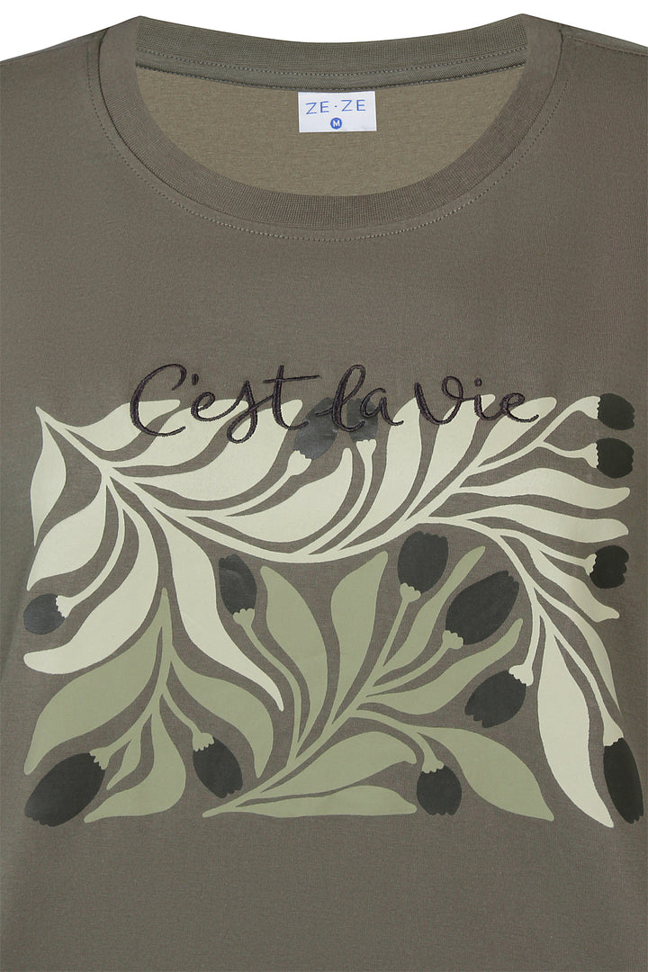 ZE - Kamelia 722 - T-shirt - Green