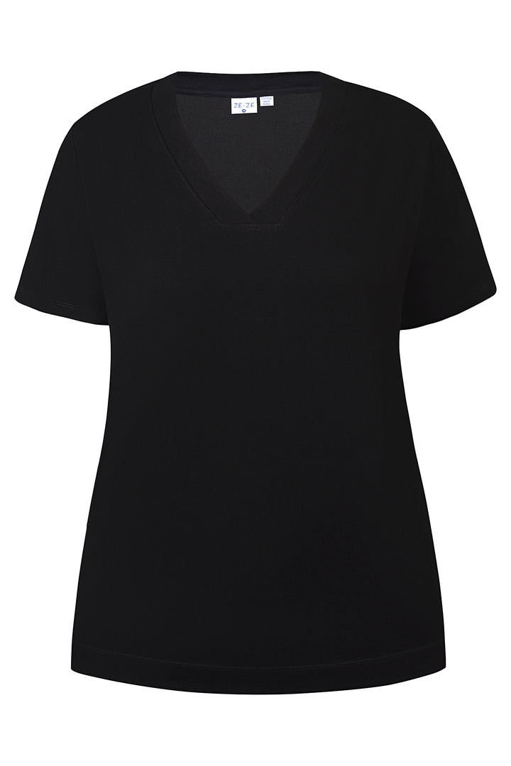 ZE - Kamelia 724 - T-shirt - Black