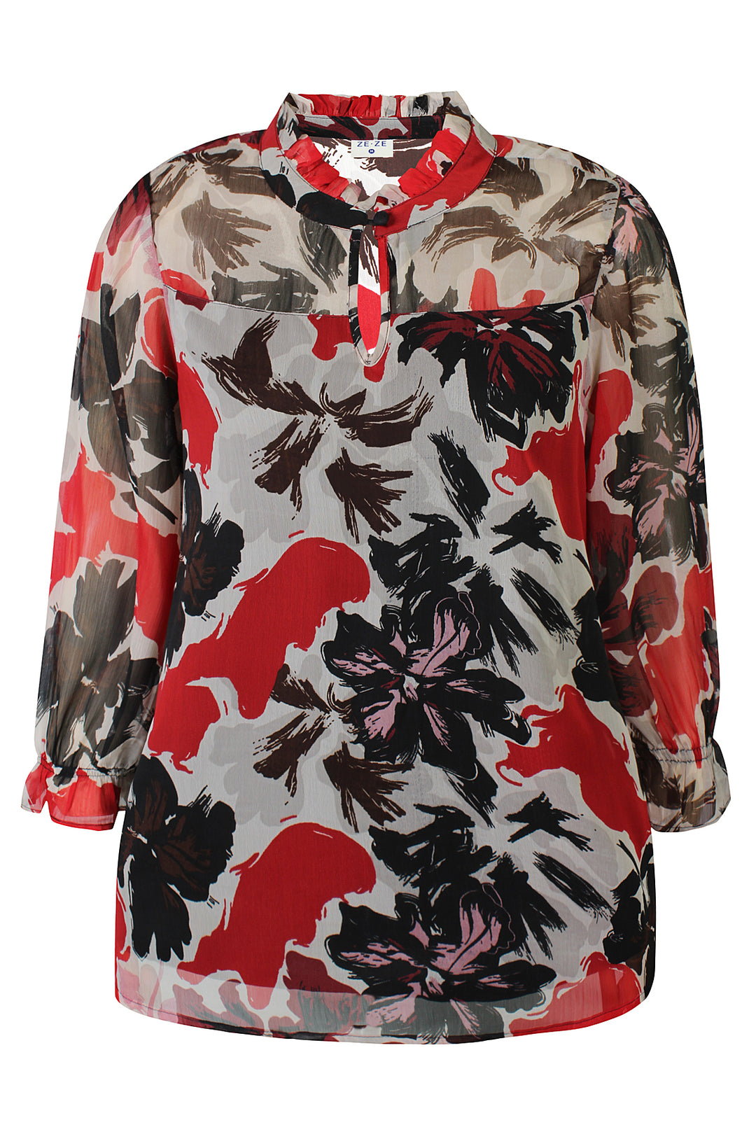 ZE - Clio 734 - Blouse - Red