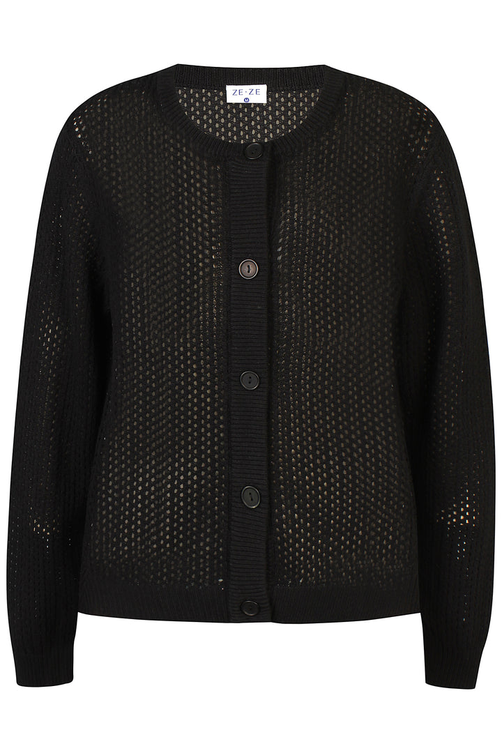 ZE - Olly 737 - Cardigan - Black