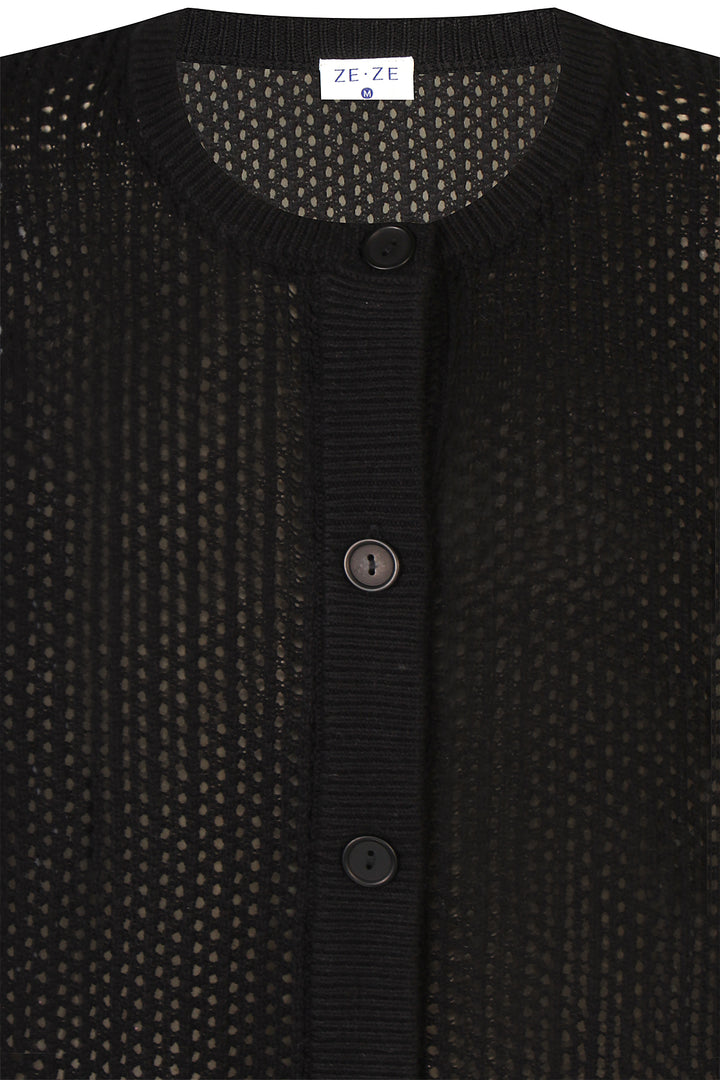 ZE - Olly 737 - Cardigan - Black