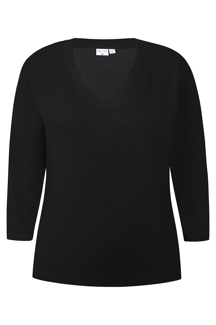 ZE - Kamelia 740 - T-shirt - Black