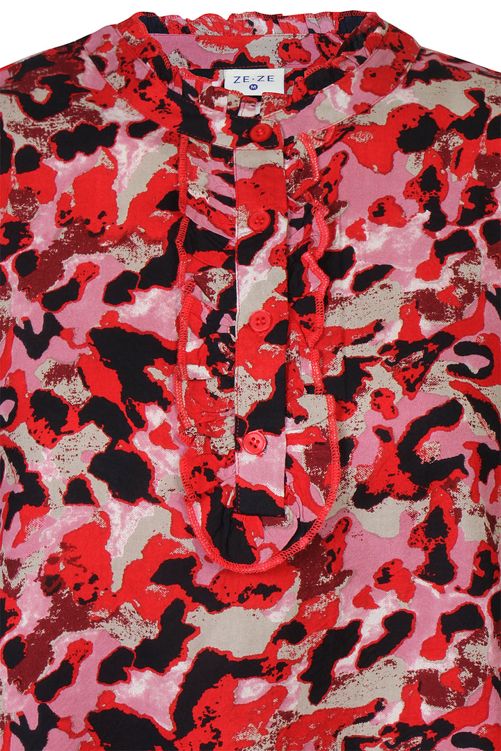ZE - Miranda 742 - Blouse - Red