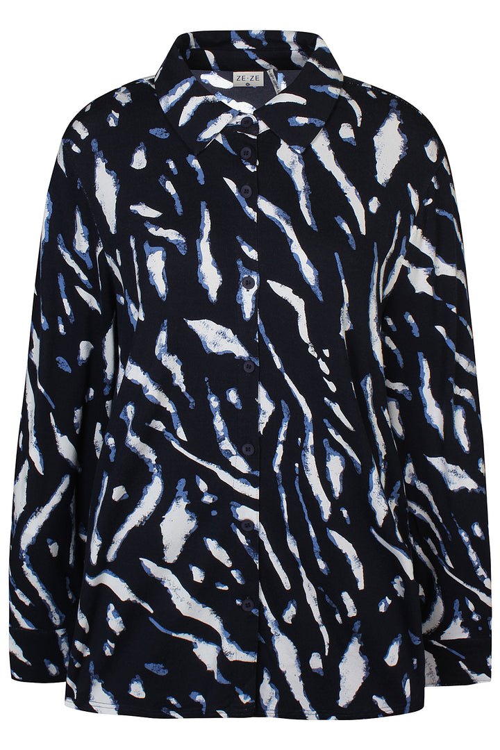 ZE - Julianna 746 - Shirt - Blue