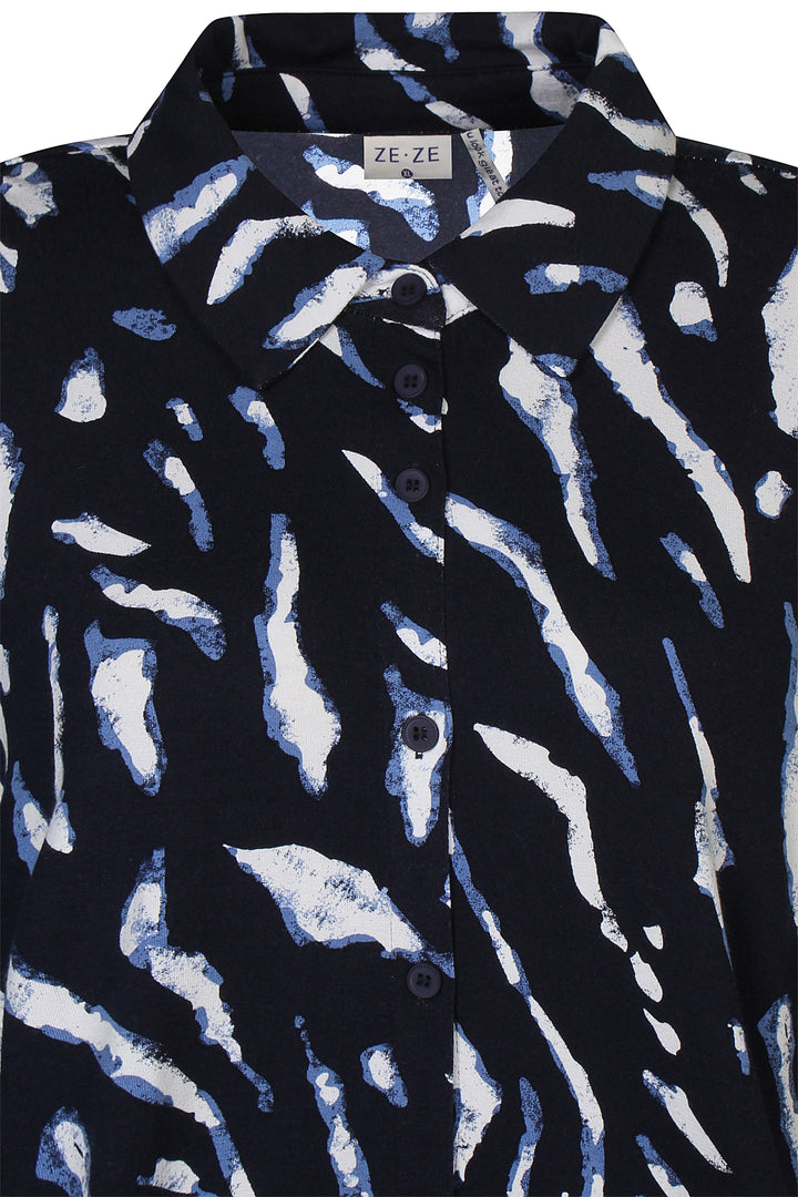 ZE - Julianna 746 - Shirt - Blue