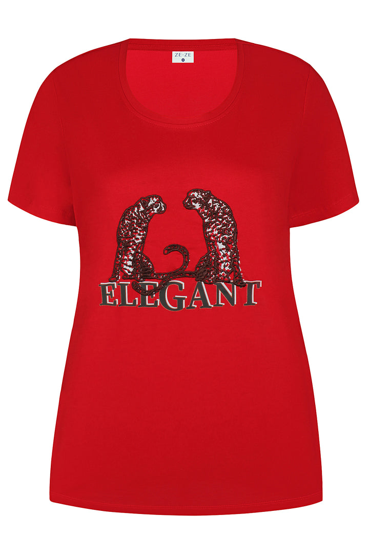 ZE - Jodie 763 - T-shirt - Red