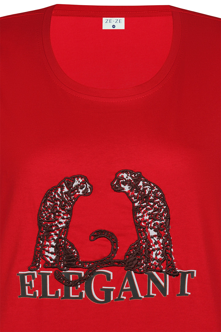 ZE - Jodie 763 - T-shirt - Red