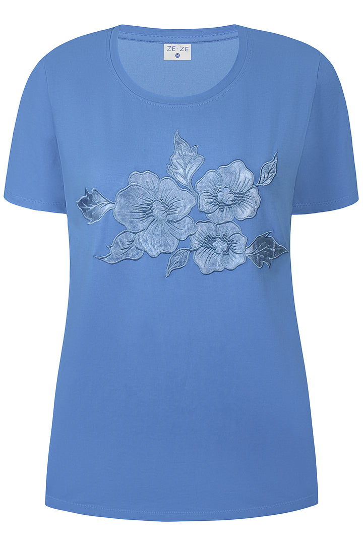 ZE - Kamelia 764 - T-shirt - Blue