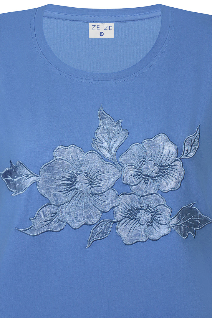ZE - Kamelia 764 - T-shirt - Blue