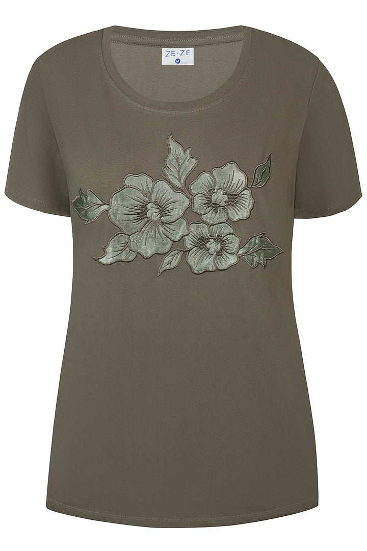 ZE - Kamelia 764 - T-shirt - Green