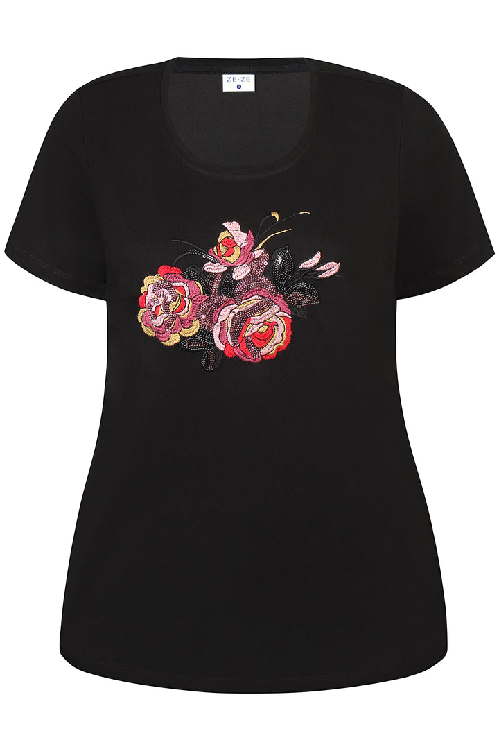 ZE - Jodie 765 - T-shirt - Black