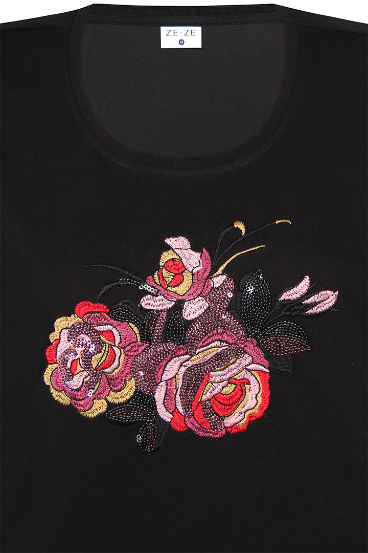 ZE - Jodie 765 - T-shirt - Black