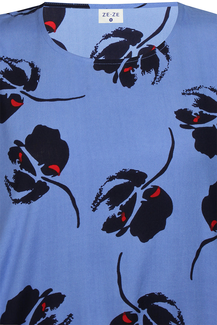 ZE - Relly 129 - Blouse - Blue