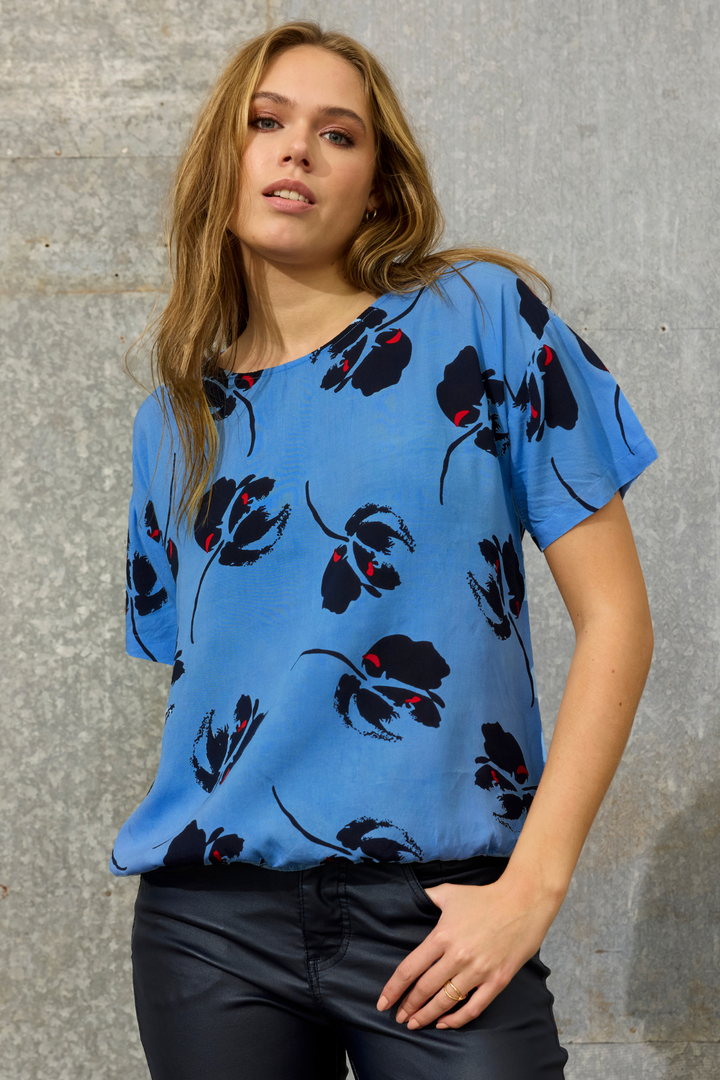 ZE - Relly 129 - Blouse - Blue