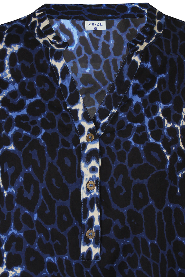 ZE - Relly 130 - Blouse - Blue