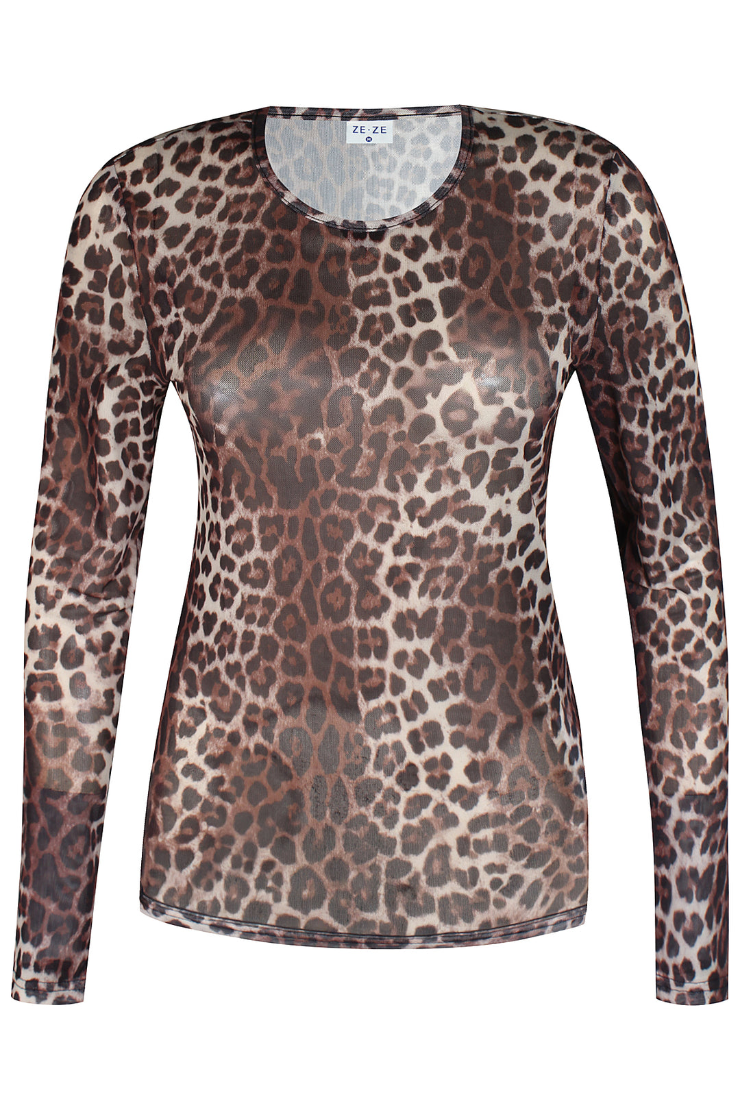 ZE - Esther 789 - Mesh t-shirt - Black