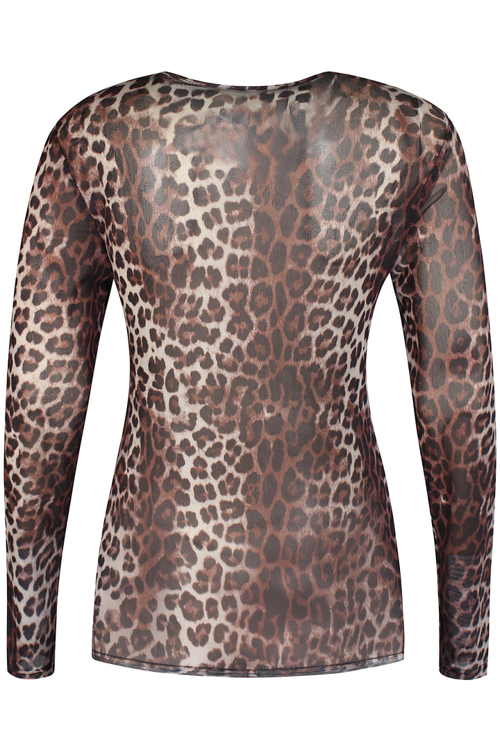 ZE - Esther 789 - Mesh t-shirt - Black