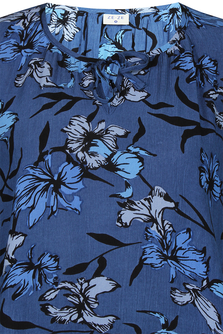 ZE - Anabella 820 - Blouse - Blue