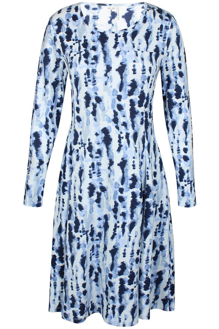 ZE - Adela 832 - Dress - Blue