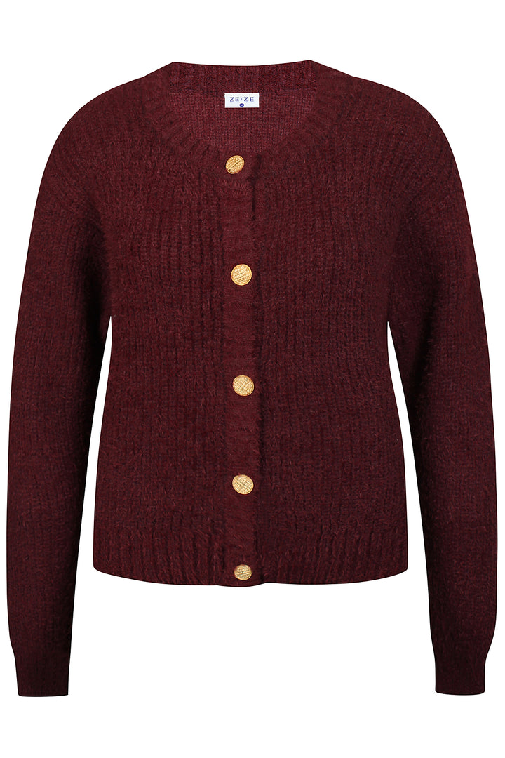 ZE - Afia 843 - Cardigan - Red