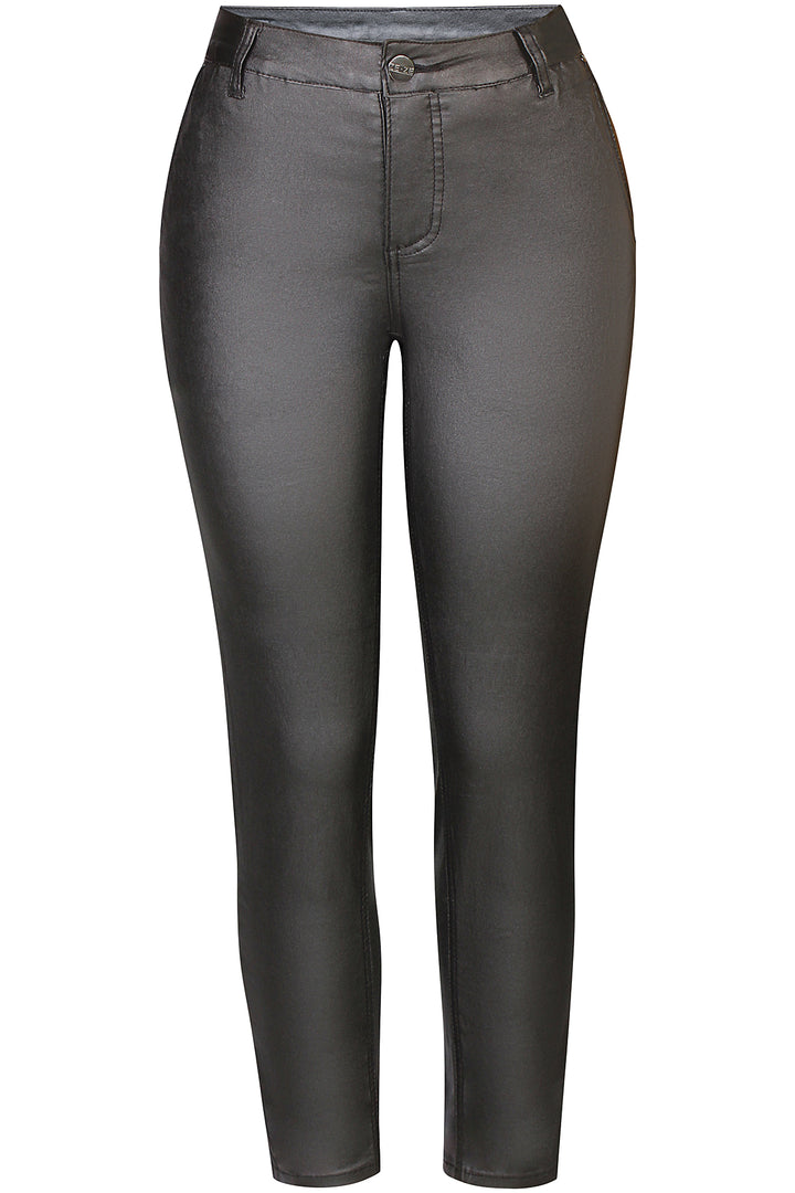 ZE - Sanne 845 - Coated pants - Black