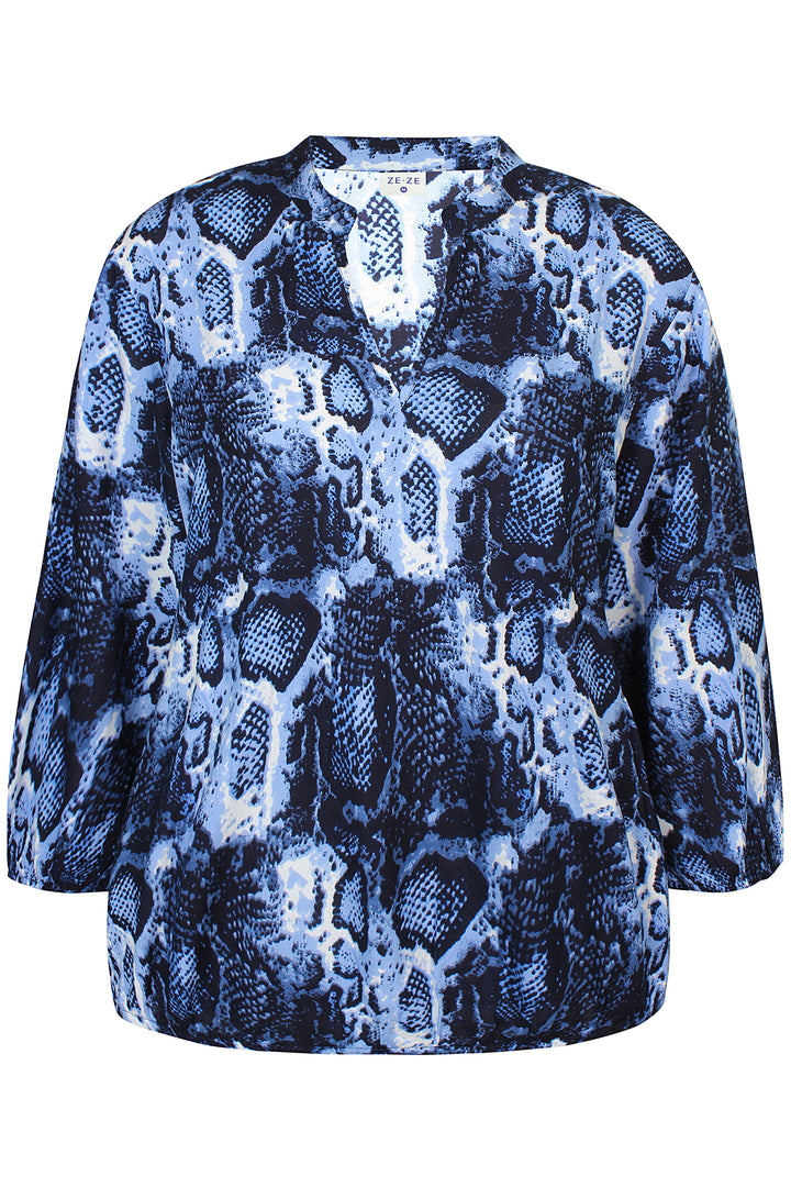 ZE - Relly 848 - Blouse - Blue