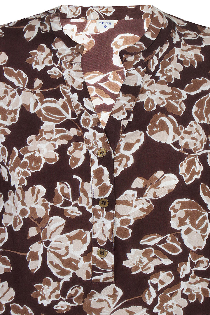 ZE - Relly 130 - Blouse - Brown
