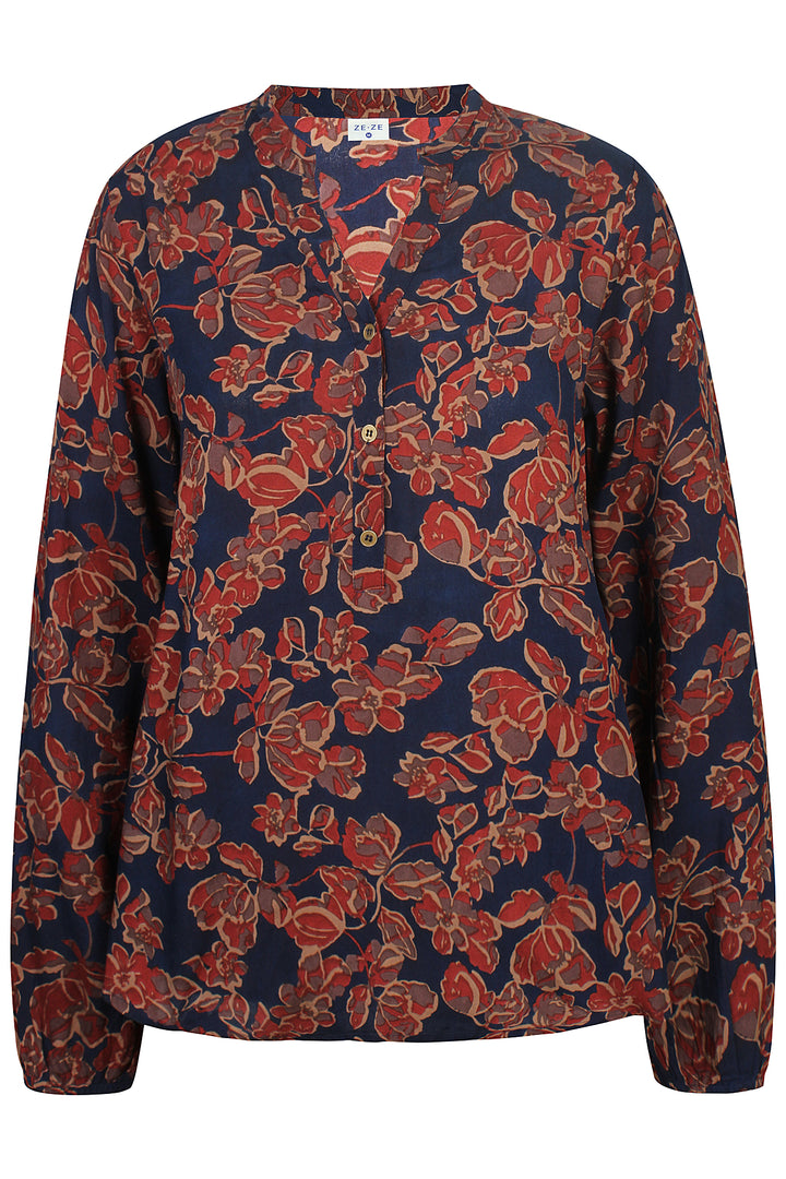 ZE - Relly 130 - Blouse - Blue