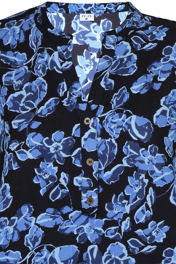 ZE - Relly 130 - Blouse - Blue