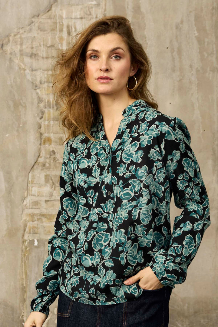 ZE - Relly 130 - Blouse - Blue