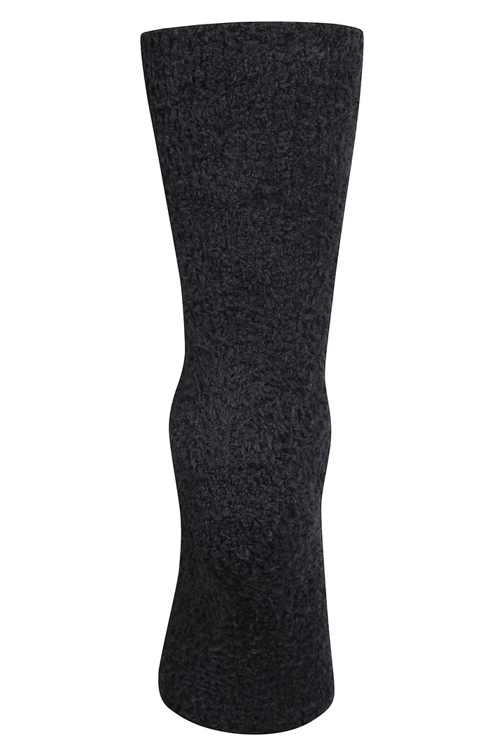 ZE - Ally 886- Fluffy socks - Black